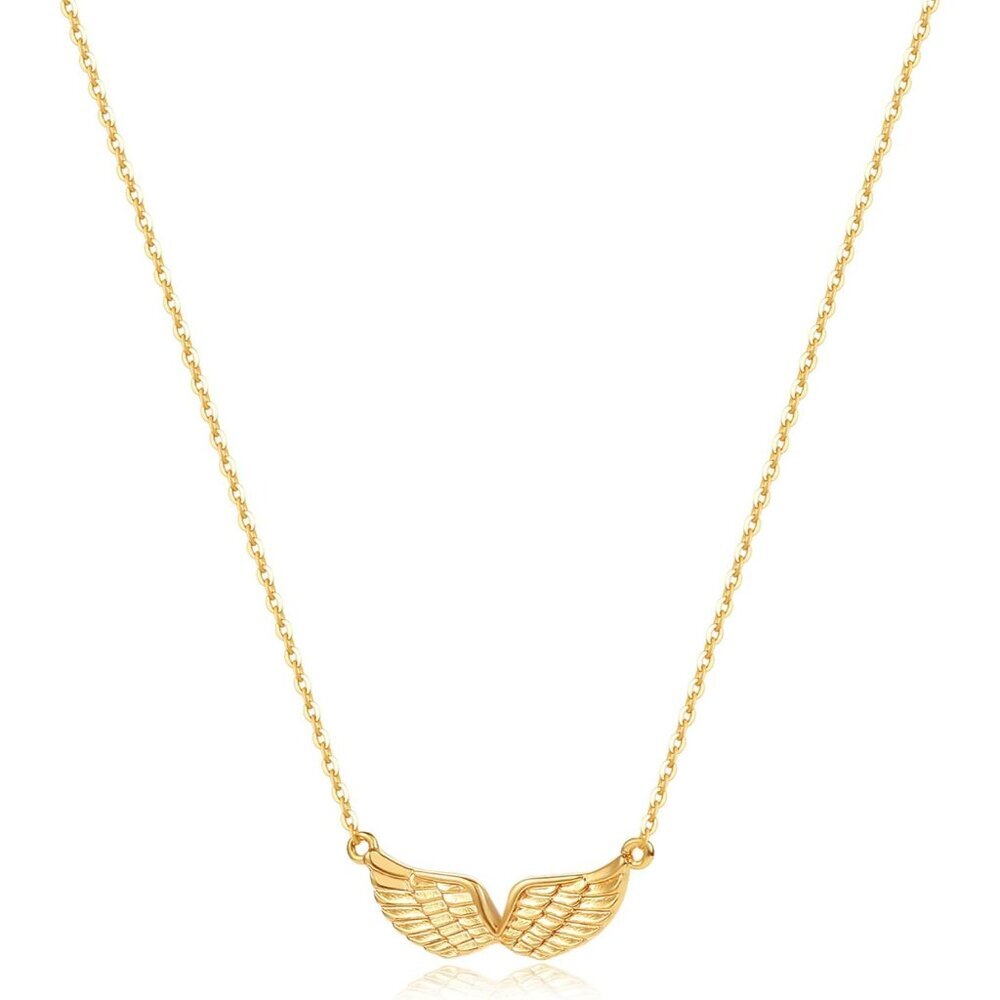 Cross Pendant Necklace for Women 14K Gold Plated Cubic Zirconia Evil Eye Butterf